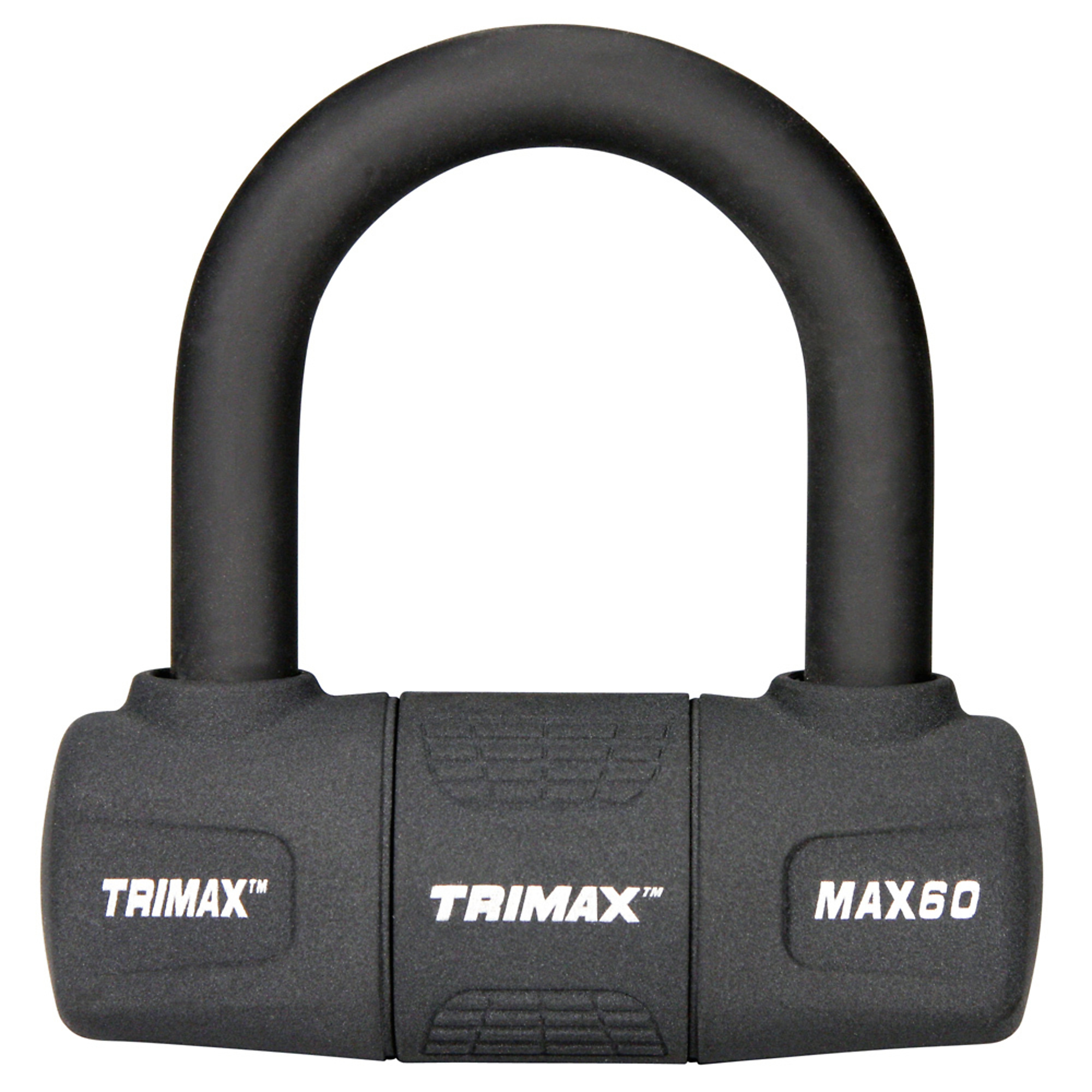 TRIMAX™ ULTRA-MAX SECURITY DISC U-LOCK – BLACK W/ 9/16" SHACKLE